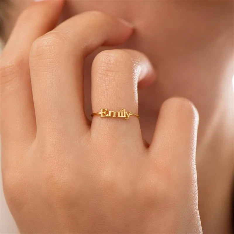 Gepersonaliseerde Naam Ring