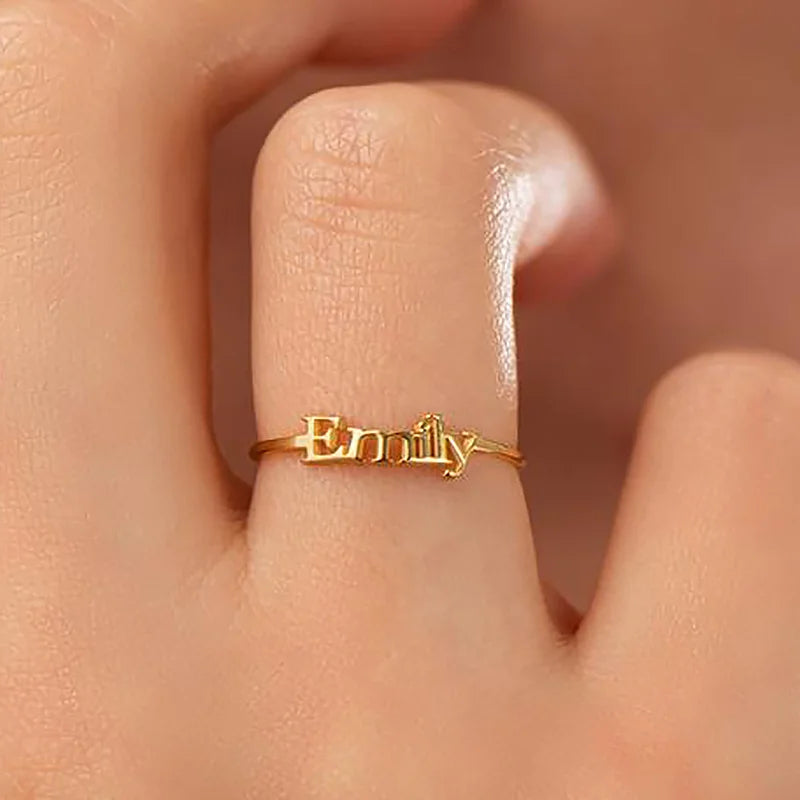 Gepersonaliseerde Naam Ring